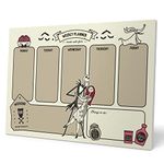 Grupo Erik Disney The Nightmare Before Christmas Weekly Planner A4 | Disney Calendar | Family Calendar | 54 Tear Off Pages | Desk Calendar | Organiser Planner | Disney Gifts