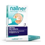 Nailner Fungal Nail Treatment Pen 4 ml - Extra Strong Anti Fungal Nail Treatment for Toenails - 2 in 1 Treat & Prevent Toe Nail Fungus - Antifungal Nail Infection - Clinically Tested & Fast Results