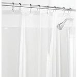 mDesign PEVA Shower Curtain Liner -