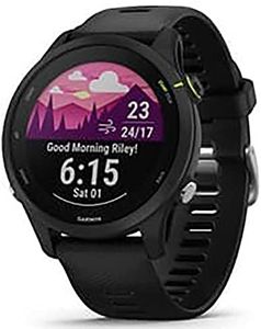 Garmin Forerunner® 255 Music, Black, GPS Fitness Smartwatch