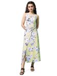 PURVAJA Women’s Twisted Maxi Length Dress (Wini-045-Jasmin_Yellow_Medium)