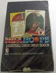 1990-91 NBA Hoops Basketball Card Box New Sealed