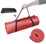 LACOSSI Yoga Mats For Women yoga mat for men Exercise mat for home workout yoga mat for women gym mat Anti Slip Yoga mat Workout mat Yoga Mat For Kids Yoga mate gym mats for workout at home (A - Red)