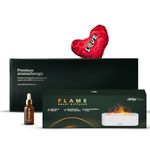 Premium Box of Airlys Flame Diffuser 150ml Aromatherapy with 15ml Essentials Oil