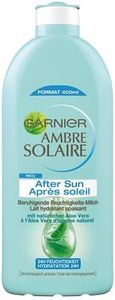 Garnier After Sun Lotion, Cooling and Soothing Body Lotion with Aloe Vera, Ambre Solaire After Sun Soothing Moisturising Milk, 1 x 400 ml