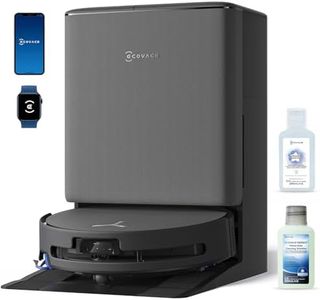ECOVACS DEEBOT X9S PRO Omni Robot Vacuum and Mop, 30,000Pa Suction, Instant Self-Cleaning OZMO Roller Mop, TruEdge Deep Edge Cleaning, ZeroTangle, Dual-Cleaning Solution System, AI Obstacle Avoidance