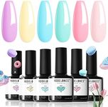 Modelones Gel Nail Polish Set, 6 Co