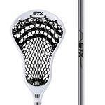 STX Lacrosse Stallion 50 Junior Complete Lacrosse Stick- White
