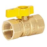 EZ-FLO 60011 Brass Gas Ball Valve