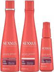 Nexxus Bond Repair Shampoo, Conditioner & Intense Rebond Treatment Bundle Amino Bond 3 Pack for All Types of Damaged Hair, with Keratin Protein and Amino Acids,