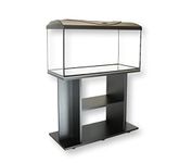 Diversa AQUARIUM WITH LID AND STAND/CABINET Professional Fish Tank - Real Glass, Standard Rectangle (112 Litre Set)