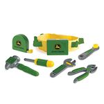 TOMY 35070 ERTL John Deere Deluxe Talking Toolbelt, Green, Standard Size