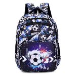 TRUE HUMAN TINY TEEN School Bag for Girls and boys, Lightweight Casual Backpack, Trendy for Girls,Boys, kids students (FootBaller Zone)