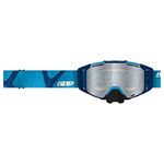 509 Sinister MX6 Fuzion Flow Goggle (Cyan Navy Hextant)