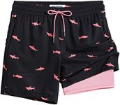 maamgic Swim Trunks Men 2 in 1 Mens