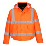 Portwest S463 Waterproof Comfort Hi-Vis Winter Bomber Jacket Orange, X-Large