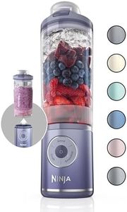 Ninja Blender, Blast Max, Cordless, Personal Blender for Smoothies, Frozen Drinks, Ice Crush, 22 oz. Removable Vessel, Leakproof Lid, BPA-Free, Dishwasher Safe, Auto-iQ Technology, Lavender, BC251LD