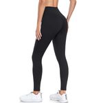 Ymmott Leggings for Women UK High Waisted Gym Leggings Buttery Soft Women's Tights Tummy Control Workout Sports Yoga Pants Ladies Black