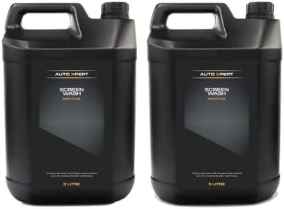 Auto Xpert | Screen Wash | 5L (2 Pack) | Ready-to-use Screenwash | Effective up to -5 degrees | Low smear Formula perfect as winter screenwash