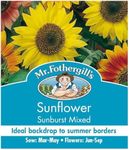 Mr. Fothergill's 24961 Sunburst Sunflower Seeds, mixed