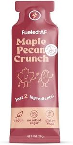 Fueled AF Maple Pecan Crunch Butter, Made with Roasted Pecans and Maple Flakes, Vegan & Paleo Friendly, 8 Pouches (8 oz each)