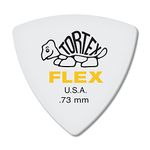 Jim Dunlop Dunlop Tortex Flex Triangle .73mm Yellow Guitar Pick-6 Pack (456P.73)