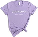 Grandma Est custom Shirt Funny Cute