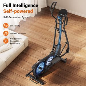 MERACH Long Stride Elliptical Trainer – Home Cardio Machine