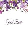 Guest Book: Floral Party Guest Book
