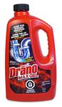 Drano Max Gel Drain Clog Remover and Cleaner, Unclogs and Removes Blockages from Showers and Sinks, 2.3L