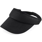 Beechfield B41 Sports Visor - Black