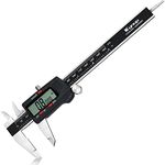 Kynup Vernier Calipers, 6inch/150mm Electronic Calipers Measuring Tool with Large LCD Screen, Auto-Off Feature, Inch Metric Fraction Conversion Caliper Tool for Household/DIY/Jewelry/Woodworking