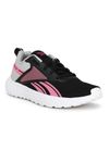 Reebok Women Synthetic/Textile Super Connect W Running Shoes Black/Astro Pink/LGH Solid Grey UK-4