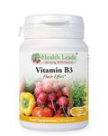 Vitamin B3 Niacin/Nicotinic Acid (Flush Effect) 50mg 90 Capsules, Magnesium Stearate Free & No Nasty Additives, Made in Wales (90 caps)