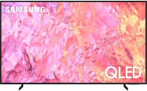 Samsung TV QE50Q65CAUXZT QLED 4K, Smart TV 50", processeur Quantum 4K Lite, volume de couleur 100 % avec Quantum Dot, OTS Lite, intégré avec Bixby et Alexa compatible avec Google Assistant, noir 2023