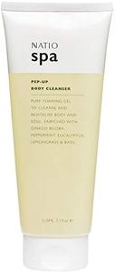 Natio Australia Spa Pep-Up Body Cleanser 210ml - Luxurious Shower Gel - Calming & Reinvigorating Peppermint, Eucalyptus, Lemongrass & Basil Scent - Made in Australia