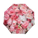 Folding Umbrellas With Roses