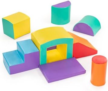 New Bounce Toddler Climbing Toys - Soft Play Set for Kids - Foam Climbing Blocks - Safe Soft Gym Equipment - Great for All Ages