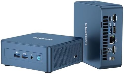 GEEKOM Mini PC Mini IT13, 13th Intel Core i7-13620H (10C/16T, up to 4.9GHz), 32GB DDR4 RAM/1TB PCIe Gen4 SSD Mini Desktop NUC13, USB4.0/8K UHD/WiFi 6E/BT5.2, Home&Office Mini Desktop Computers