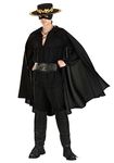 Deluxe Zorro Costume for Adults X-Large Black