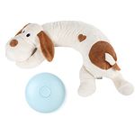 Puppy Heartbeat Toy, Dog Heartbeat Toy for Separation Anxiety Relief, Puppy Toy with Heartbeat Stuffed Animal Anxiety Calming Behavioral Aid Plush Toy for Dogs Cats Pets