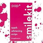 SmileKit Pap+ Teeth Whitening Strips | Teeth Whitening Kit | Teeth Whitening Strip | Teeth Whiteners | Teeth Whitening Powder Alternative | UK Supplier | Pack of 28 Strips, 14 Treatments