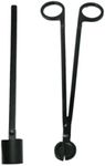 River Birch Signature Candle Wick Trimmer and Candle Snuffer Set - Black