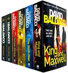 King and Maxwell Series Collection 6 Books Set By David Baldacci (Hour Game,Simple Genius,Split Second,King and Maxwell,The Sixth Man,First Family)