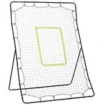 HOMCOM Rebounder Net Kids Adults Soccer Football Game Spot Baseball Softball Training Aid Practise Target Strike Shot Goal Play