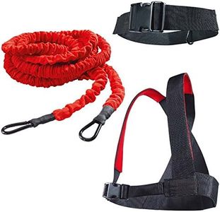 YNXing Carga Juego de Entrenamiento de Fuerza explosiva Entrenamiento de Fuerza Resistencia Cuerda Mejorar Fuerza Velocidad y Muscular … (2m Kit)