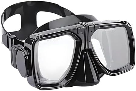 ATACLETE USCG Rescue Swimmer Dive Mask: Professional Scuba Mask with Low Profile Tempered Glass Lenses, Perfect for Diving, Snorkeling, Freediving & Underwater Exploration