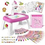 Unicorn Drawing Projector Table Set
