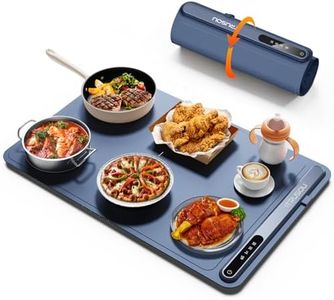 Warming Mat for Food (24"x16") - iTRUSOU 3-Year Classic Electric Warming Tray with 3-Level Temp Control, Rapid Heating 250W Energy-Saving - Rollable Large Food Warming Mat for Parties & Buffet