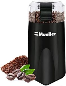 Mueller Living HyperGrind Precision Electric Spice/Coffee Grinder Mill with Large Grinding Capacity and Powerful Motor also for Spices, Herbs, Nuts, Grains, Black